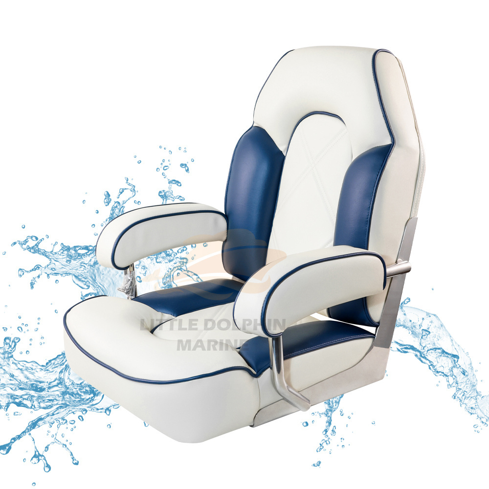 Deluxe Comfortable boat helm seat ponton boat seat  For Marine Boat Yacht