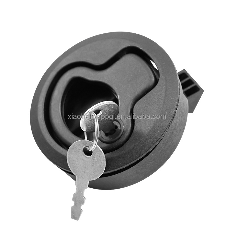 Little dolphin Marine Hardware boat accessories Plastic/Nylon boat deck hatch door flush pull slam latch