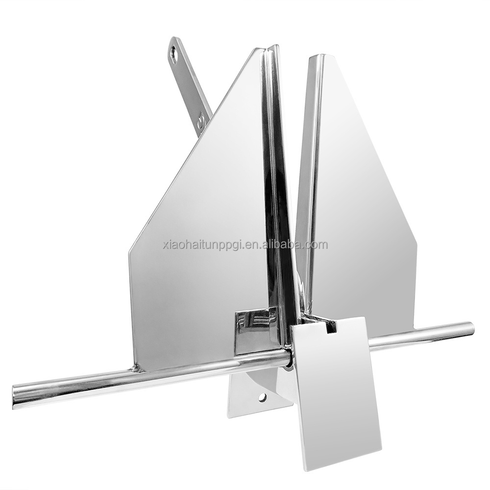 ship Danforth Anchor With High Quality with certificate 304 stainless steel rigging marine hardware