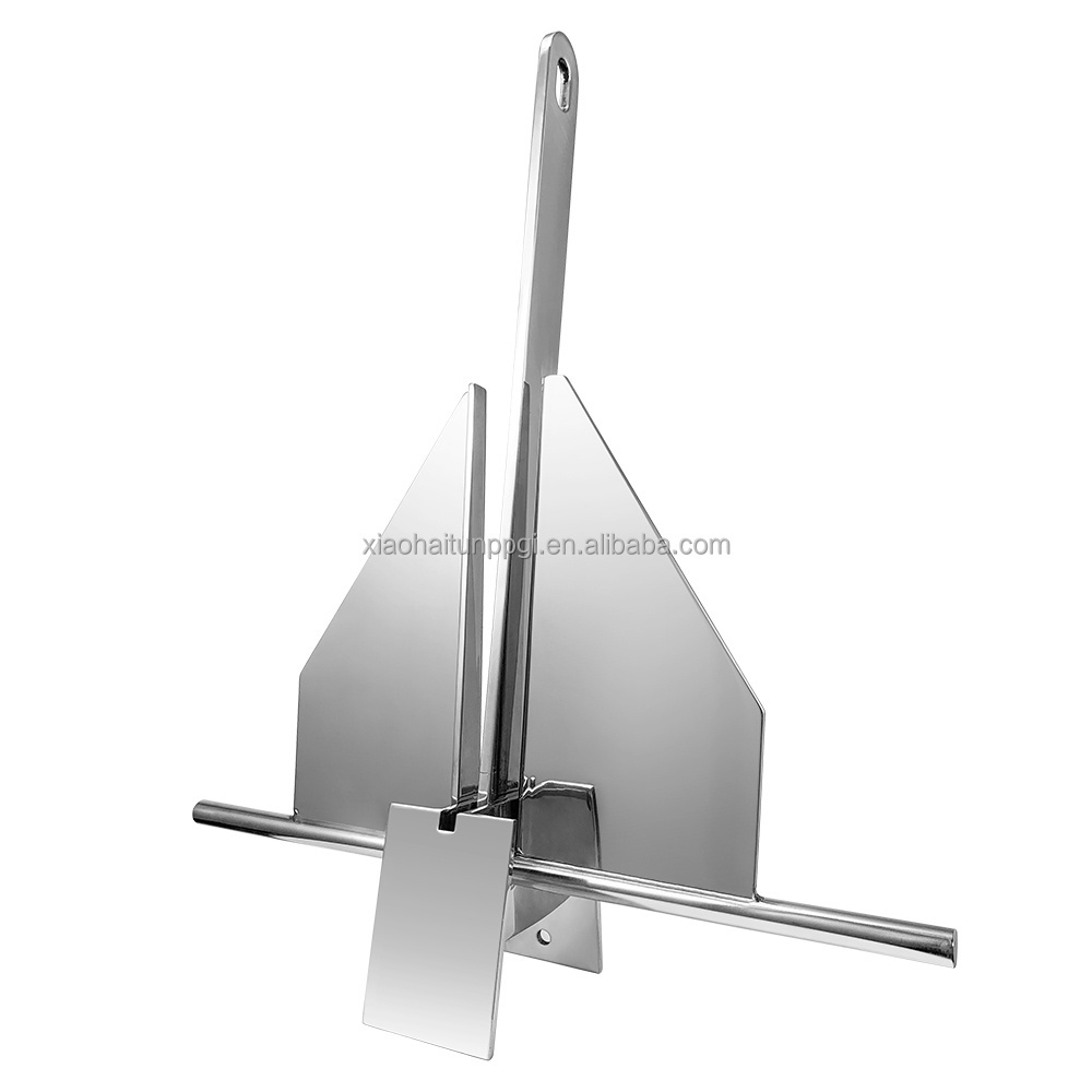 ship Danforth Anchor With High Quality with certificate 304 stainless steel rigging marine hardware