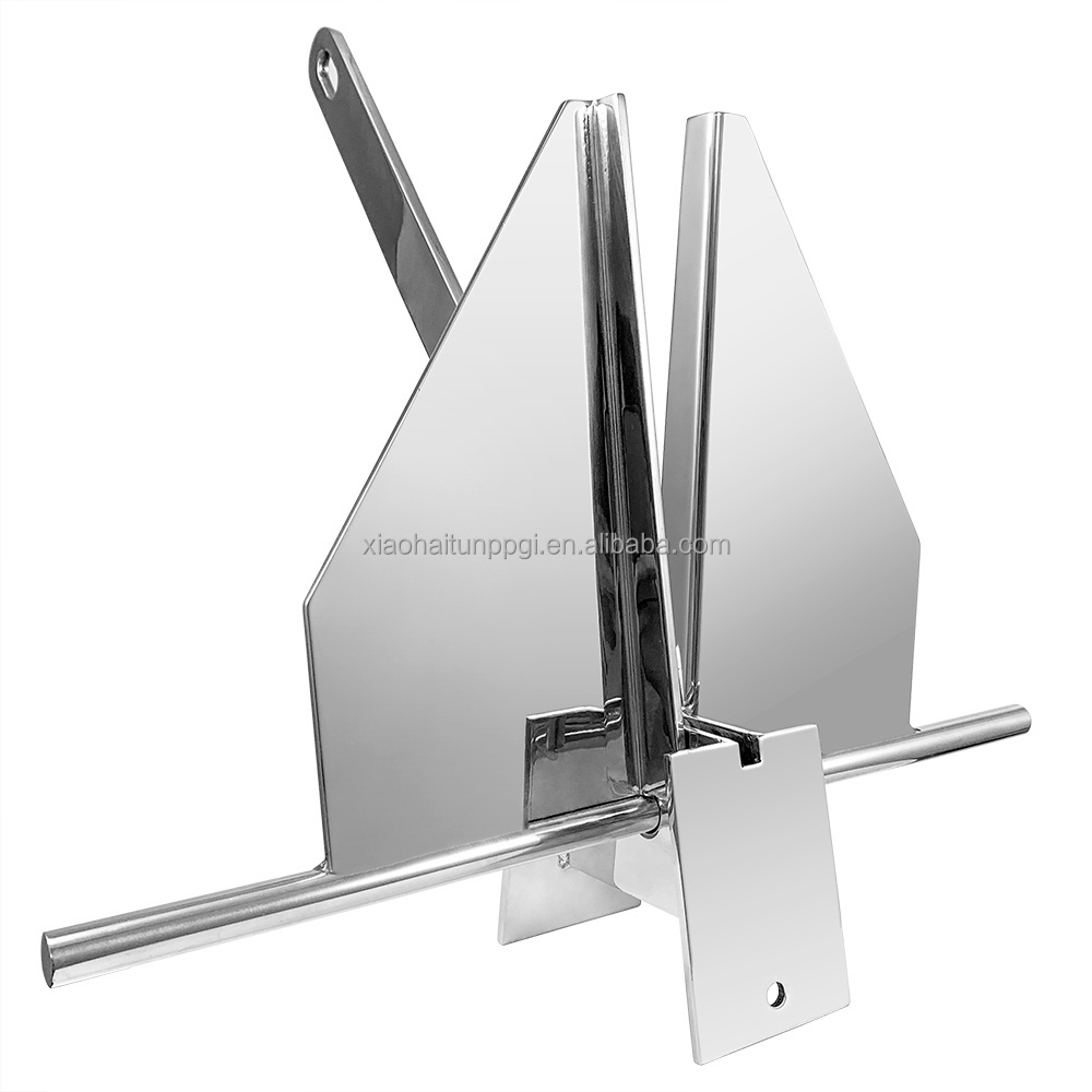 ship Danforth Anchor With High Quality with certificate 304 stainless steel rigging marine hardware