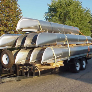 Little dplphin 15-39ft Full Welded Thick Aluminum Floating Pontoon For Pontoon Boat