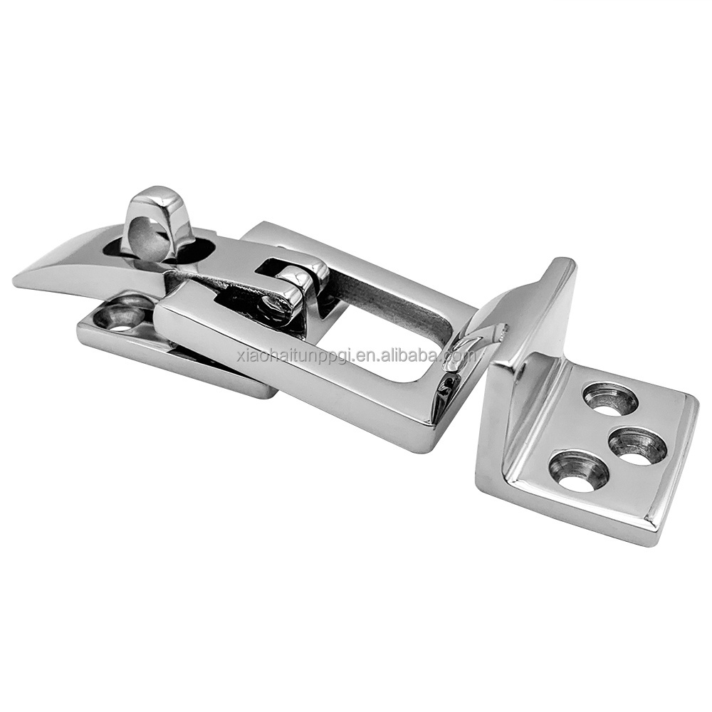 Little dolphin Boat Locker Anti Rattle Latch Fastener Clamp Marine Stainless Steel Marine lockers Stainless steel