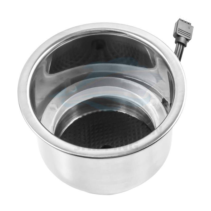 Boat Parts Marine yacht accessories sailboat 316 Stainless Steel Marine Boat Interior Ring Cup Drink Holder marine cup holder