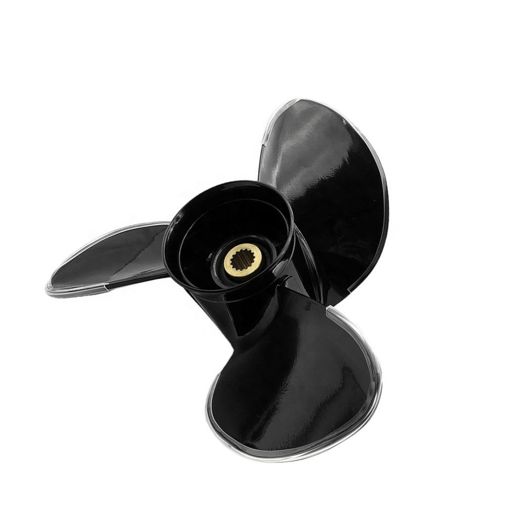 Fixed Pitch Propeller Little Dolphin Three Blades High Speed Ship Aluminium Alloy Silver OEM Service Aluminum Alloy 3 Hp 1 PC