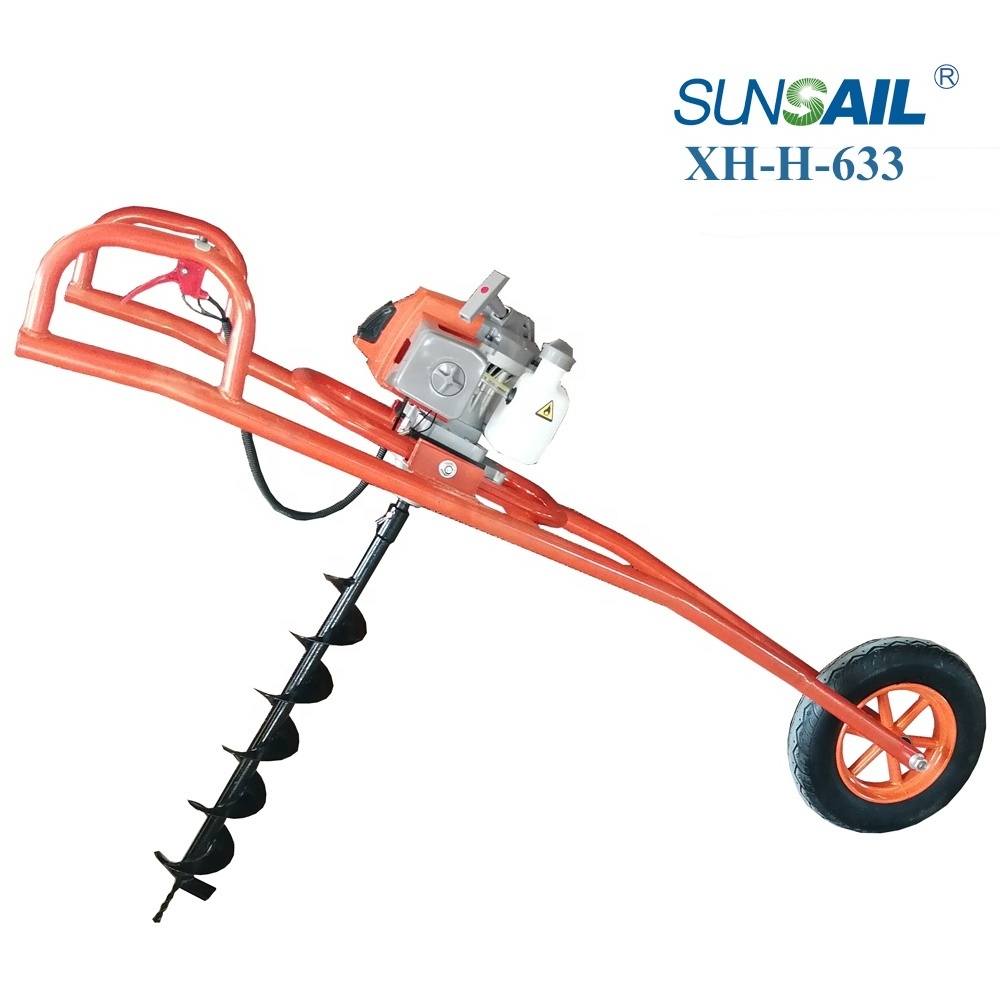 drilling  gear box hole soil  digger