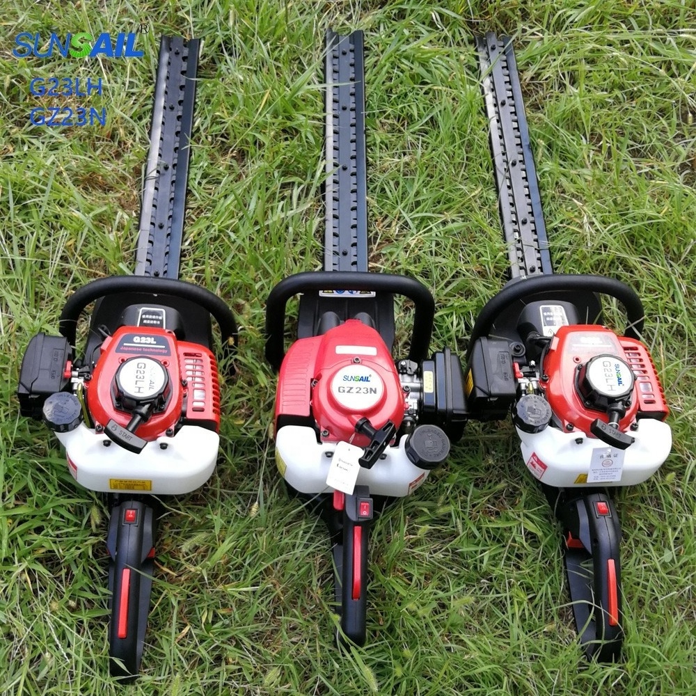 High quality walk behind 22.5cc SLP750 pole gas hedge trimmer/hedge trimmer china