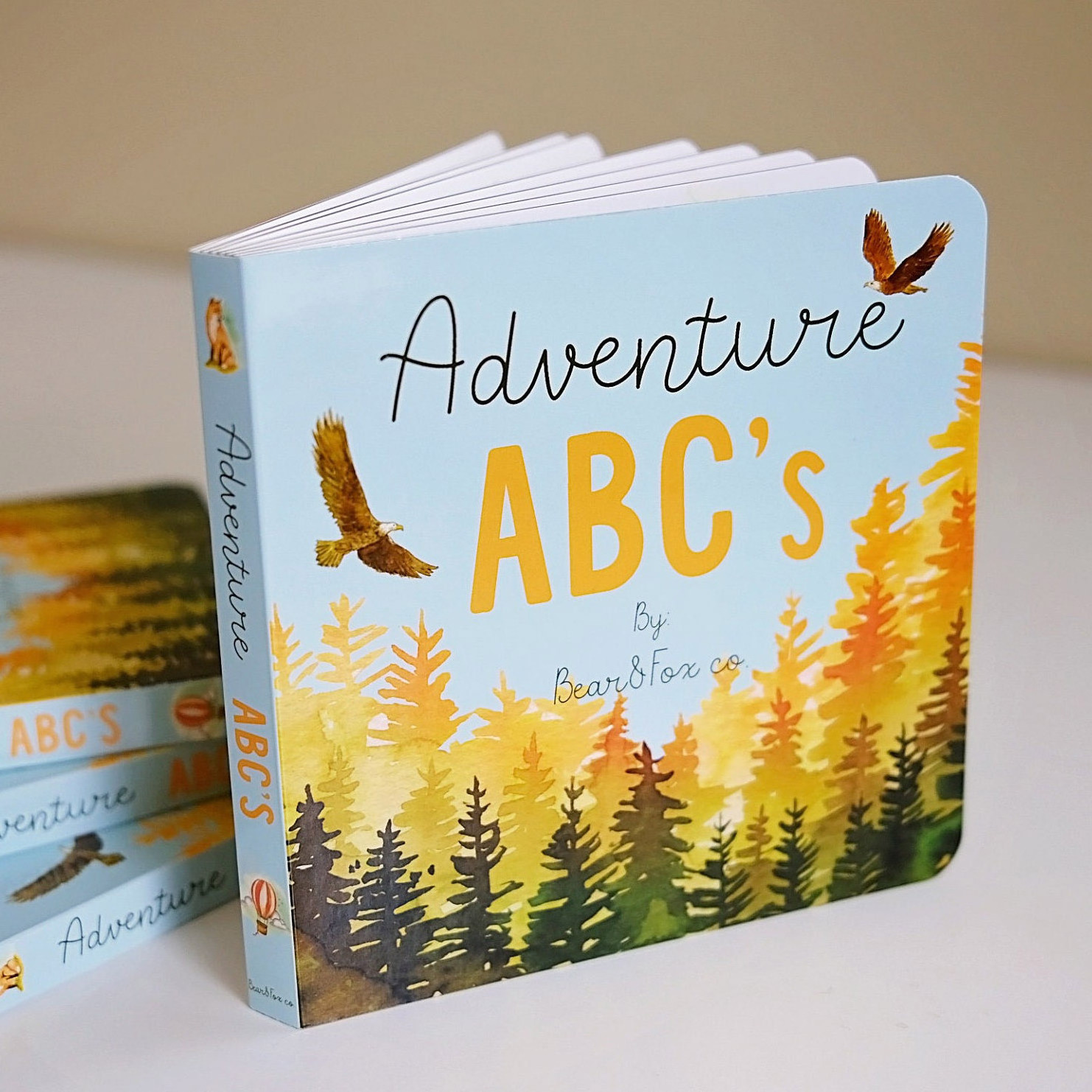 ABC book board baby adventure abc alphabet babygift child