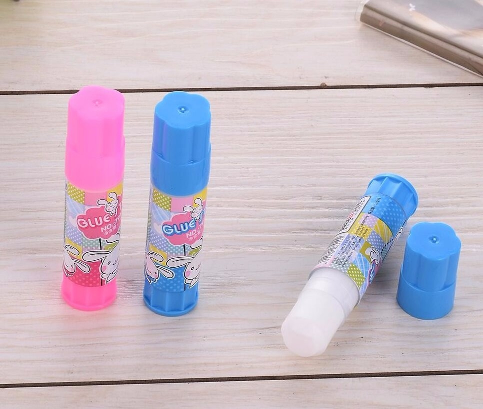 PVA Stationery Wholesale Mini Glue Sticks 10g Student Stationery/office Supply Glue Sticks EN71-1-2-3 Dcukey 7910