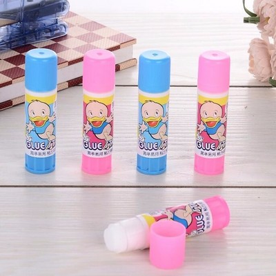 Popular school supply non-toxic glue stick custom brand and logo office supply OEM washable non-toxic safe glue