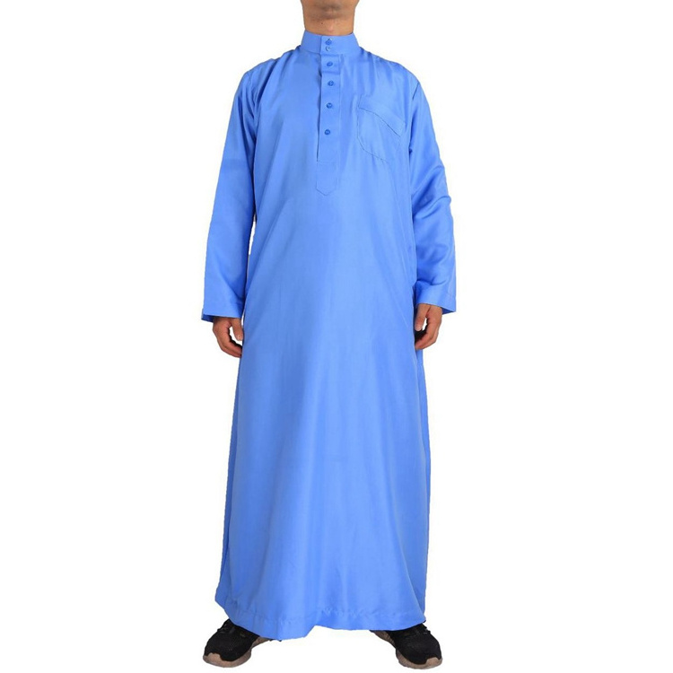 Hot Sale Wholesales DAFFAH design Men suit clothing Dubai Qatar Thawb style African Islamic clothing Turkish thobe/jubba for men