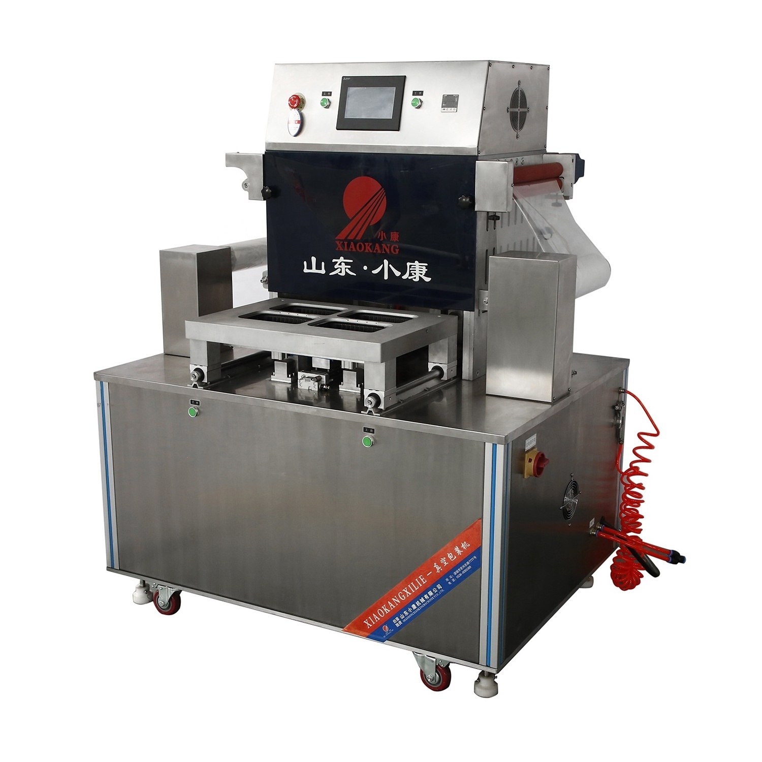 MAP Tray Sealer, Modified Atmosphere Packaging Machine/sealer Tray Sealing Machine Vacuum Packing Machine Food Vacuum Package CE