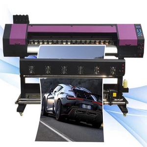 Cheapest 6 Feet flex banner printer tarpaulin printing machine eco solvent printer with i3200/DX5