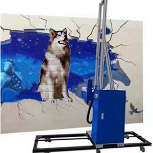 Cheapest Art Wall Mural Inkjet Printer Painting Machine 3D Effect Vertical wall printing machine