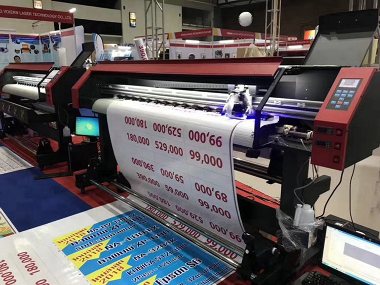 Cheapest 6 Feet flex banner printer tarpaulin printing machine eco solvent printer with i3200/DX5