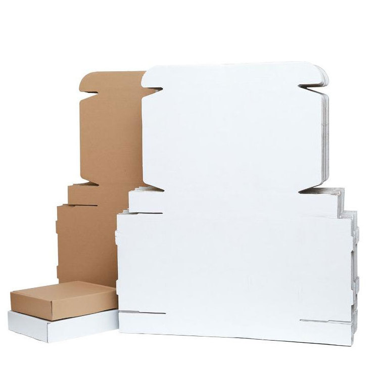 pizza box white cardboard white corrugated cardboard box