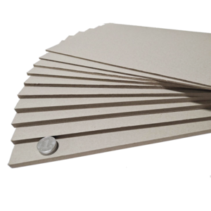 Chinese Manufacturer 900gsm 1200gsm Grey Board Hard Chipboard Customized Size 700*1000mm in roll in sheet