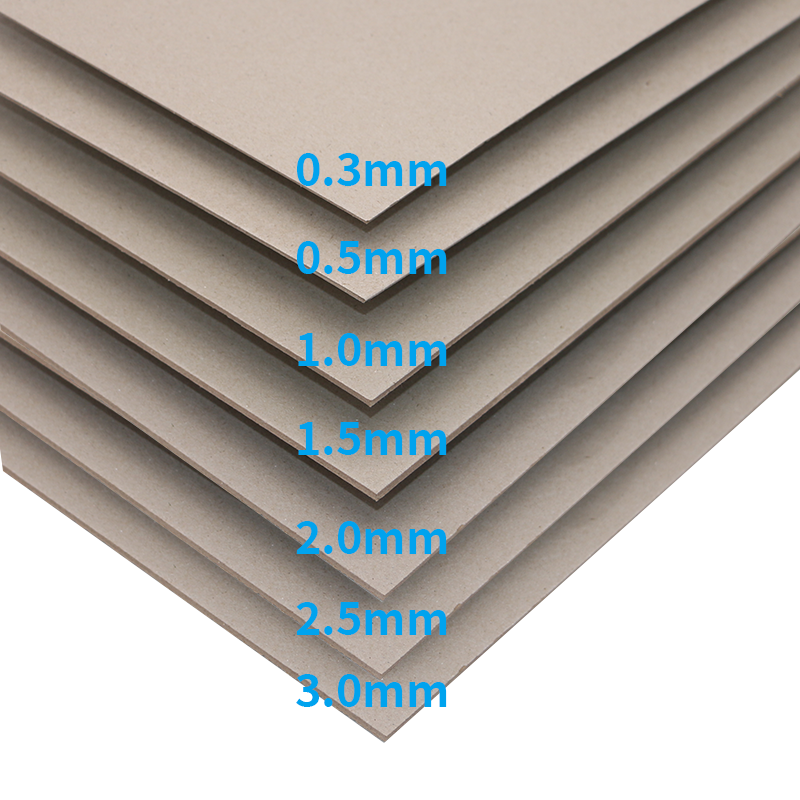 High Quality Economic Paper Carton Grey Board Sheets Double Grey Paperboard Gray Back Board