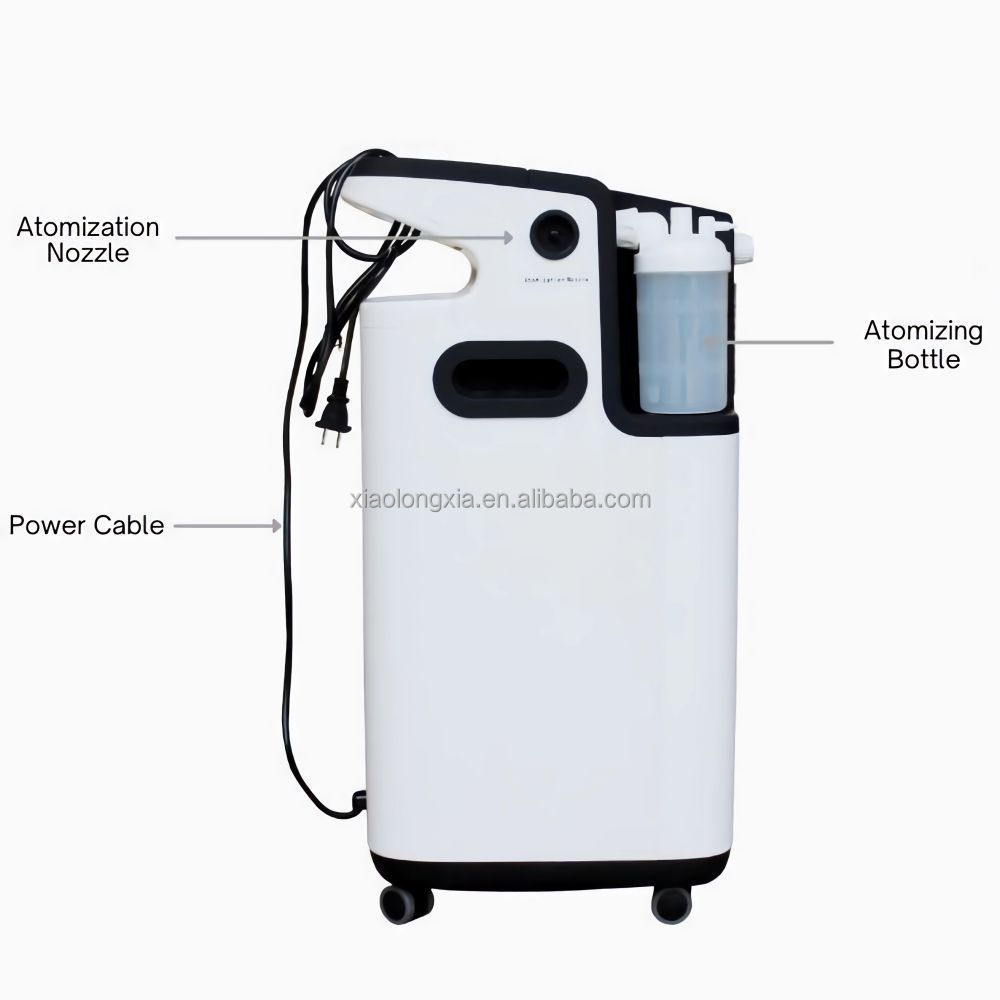 Hot Selling 5L Home Use Oxygen Concentrator Flow Oxygen Purity at 93% Oxygen Concentrator with Nebulizer Function