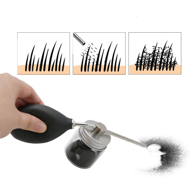 Barber Shop Oem Professional Glass Hair Thickening Spray Pump For Hair Fiber Use