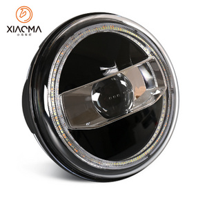 Halo Angle Eye 7 Inch Off Road Vehicle 4x4 7 "Led Headlights For Jeep Hummer H1 H2 Aftermarket Led Head Lamp