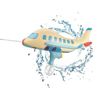 Aircraft Modeling Inflatable Shooting Play Games Swimming Pool Electric Water Gun For Kids