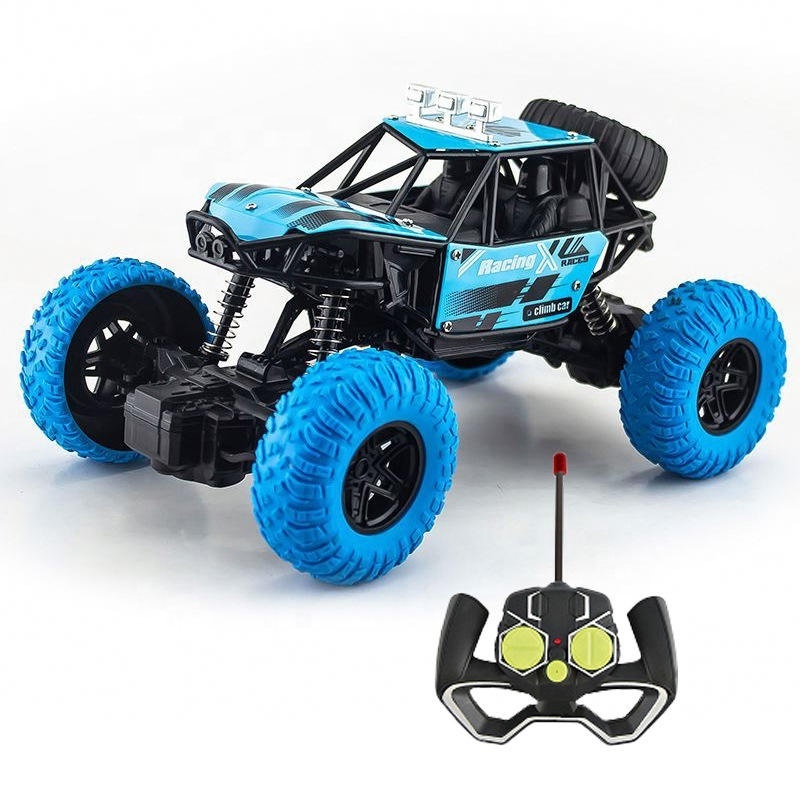 Remote control stunt car 1/18 rc truck 4x4 plastic off road rc car toy for boy