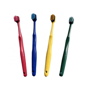 Macarone Couple Japanese Series 2 Soft-haired Toothbrush Wide-headed Toothbrush Korean Small Plate Couple Soft Toothbrushes