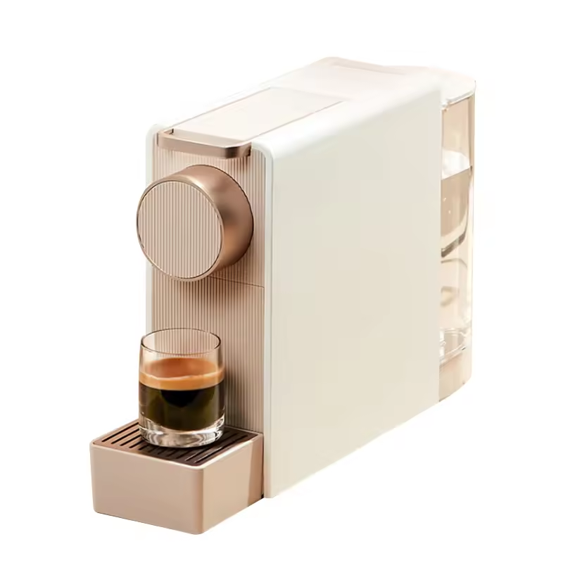 xiaomi youpin coffee machine single cup coffee machine suitable for capsule espresso machine pink