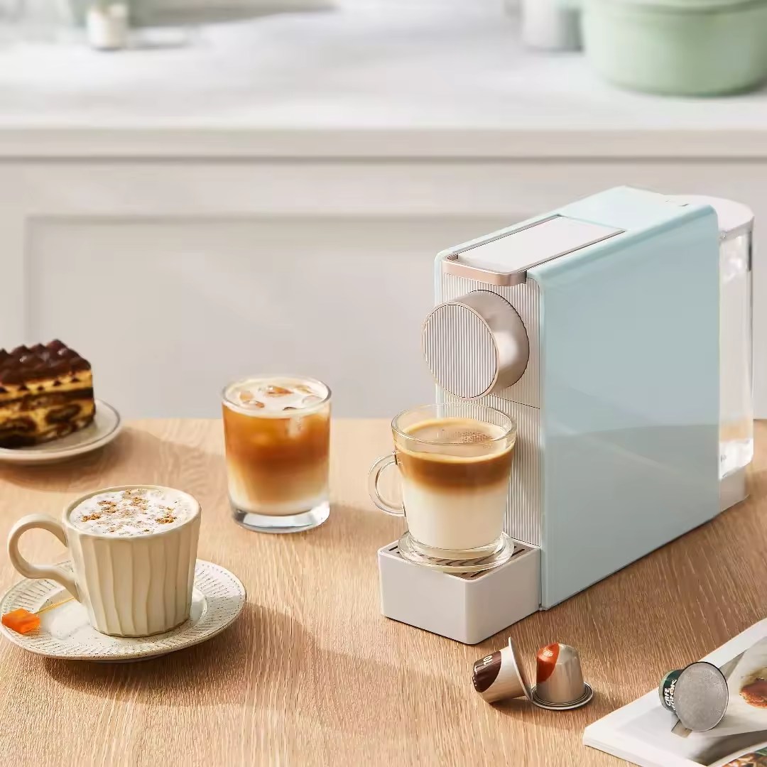 xiaomi youpin coffee machine single cup coffee machine suitable for capsule espresso machine white