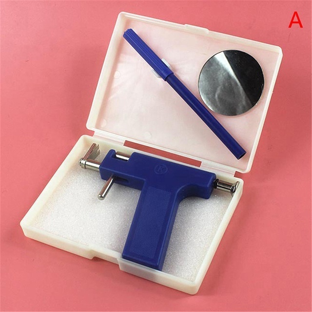 Professional Piercing Gun Tools Kit Ear Helix Lobe Piercing Tools Set No Pain Safe Sterile No infection Ear Studs Body Piercing