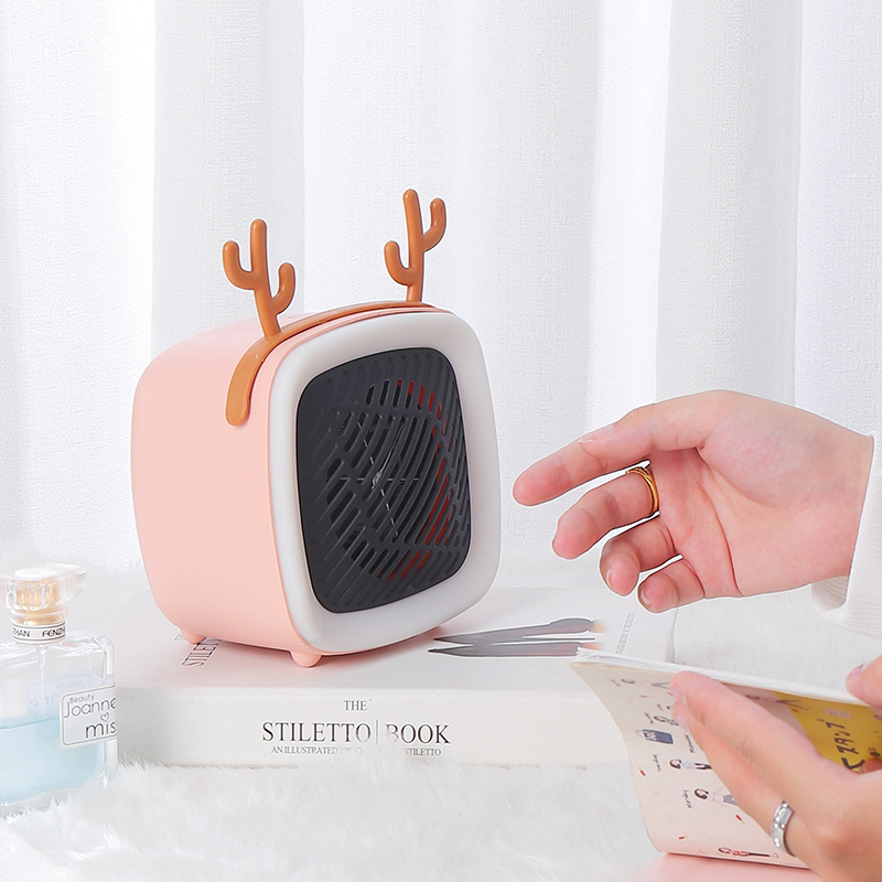 New Creative Household Small Mini Desktop Heater Instant Heater Electric Heater Foot Warmer Hot Fan