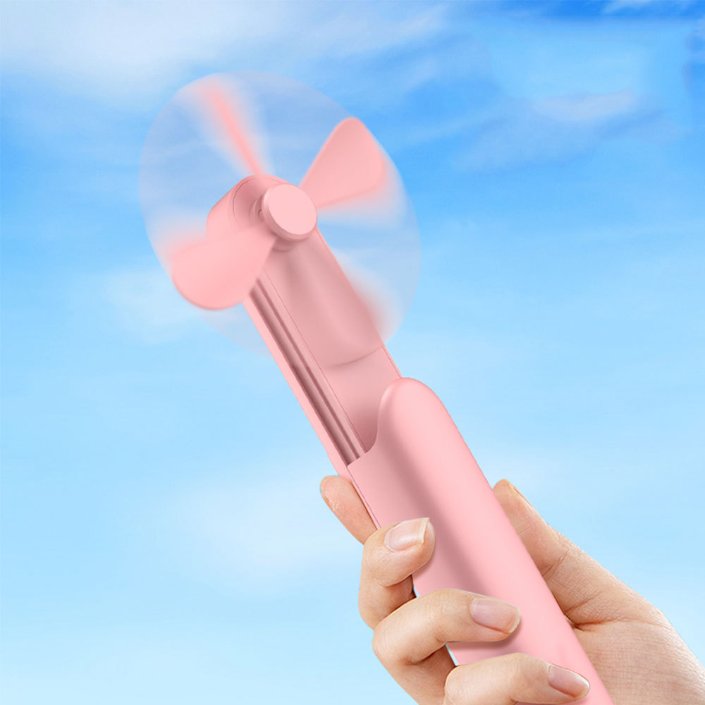 Portable Mini Usb Rechargeable Hand Held Fan Battery Operated Fan For Summer Battery Operated For Travel And Outdoors