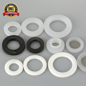 Heat Resistant Washer Round Rubber EPDM Gasket Silicone Square O-ring NBR Rectangular O Ring Rubber Flat Washer For Water Faucet