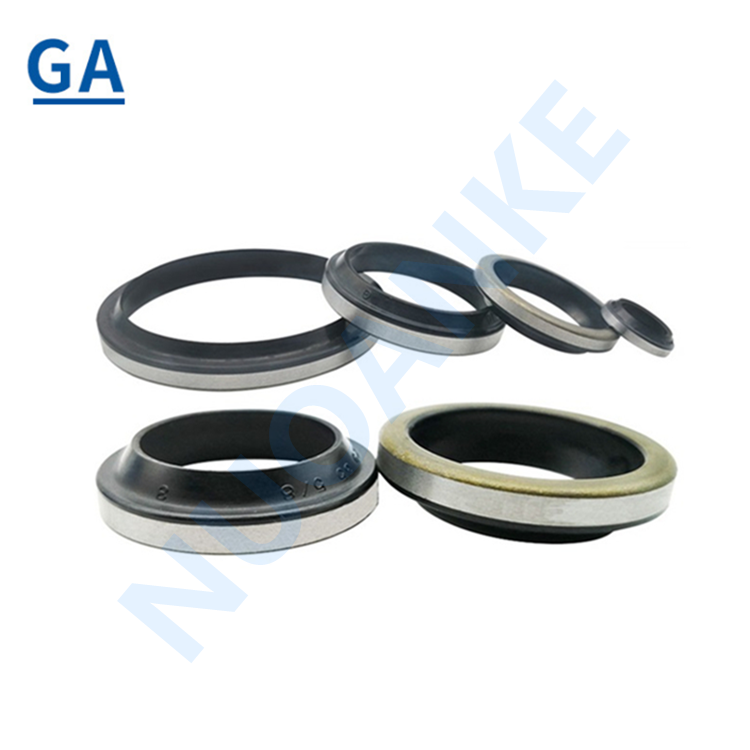 Hydraulic & Pneumatic Dust Wiper Seal DKB DKBI DLI GA DH DHS LBH J A1 PU Rubber NBR FKM Metal Hydraulic Cylinder Wiper Seal