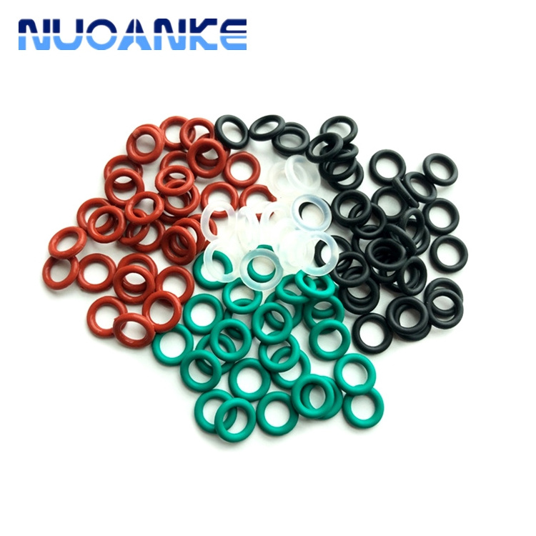 China Factory Rubber ORing Seal NBR FKM FPM EPDM PTFE PU Silicon Flat Rubber O-Ring Seals Nitrile Silicone Rubber O Ring Seals