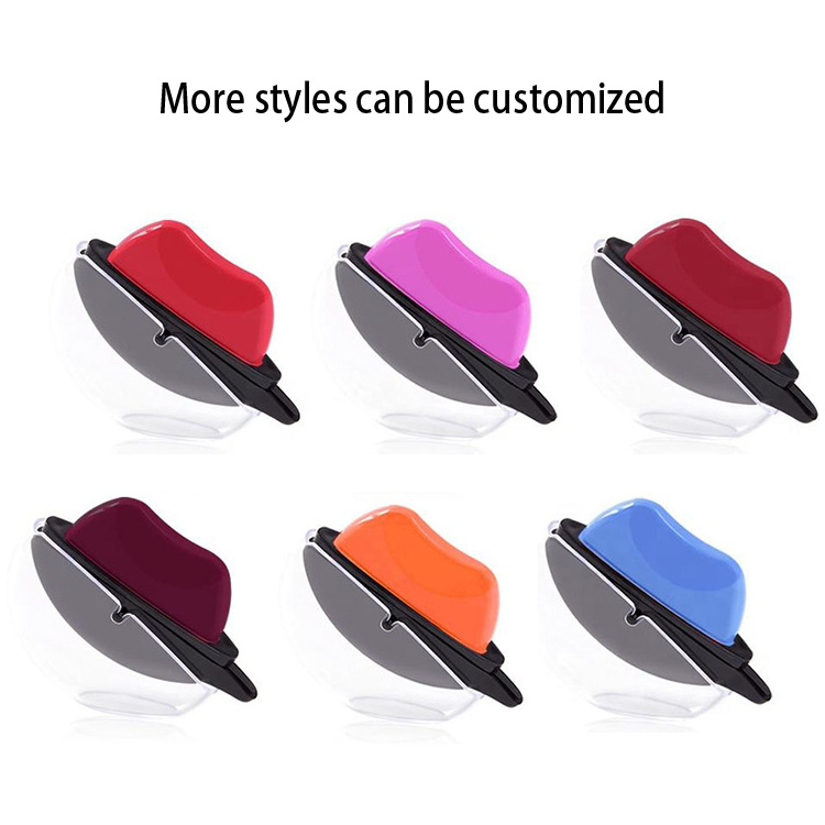 Makeup unique lip design 9 colors mini long lasting matte black lazy lipstick waterproof vegan lipstick