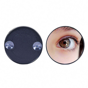 10X 20X Magnification Mini Glass Makeup Portable And Practical Suction Cup Magnifying Beauty Hi Mirror