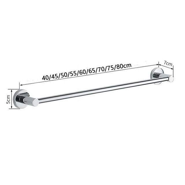 High Quality Wall Mounted Towel Rail Cheap Towel Rail 304 Stainless Steel Towel Racks Bathroom