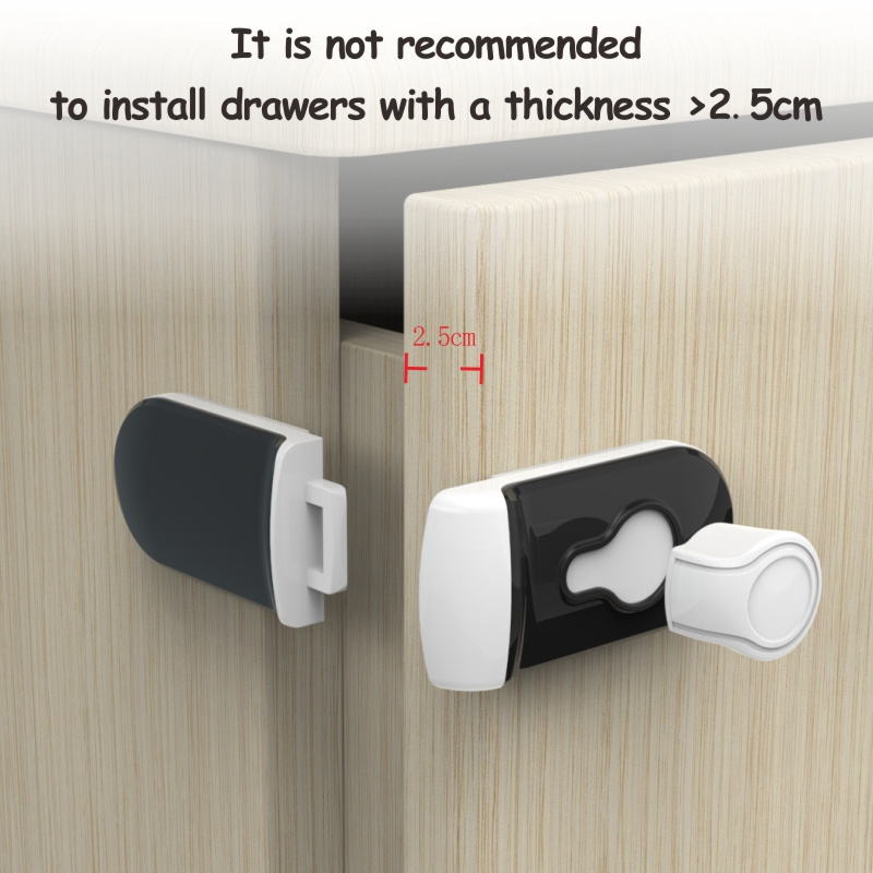 Door Locks OEM Magnetic Safety Protection Baby Child Cupboard Lock hidden safety magnet cupboard baby proof lock set