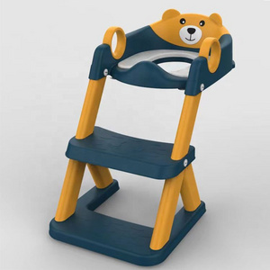 Wholesale Small Baby Toilets Ladder For Children Kids Potty Training Toilet Seat Chair With Wc Cover Step Stool 2023