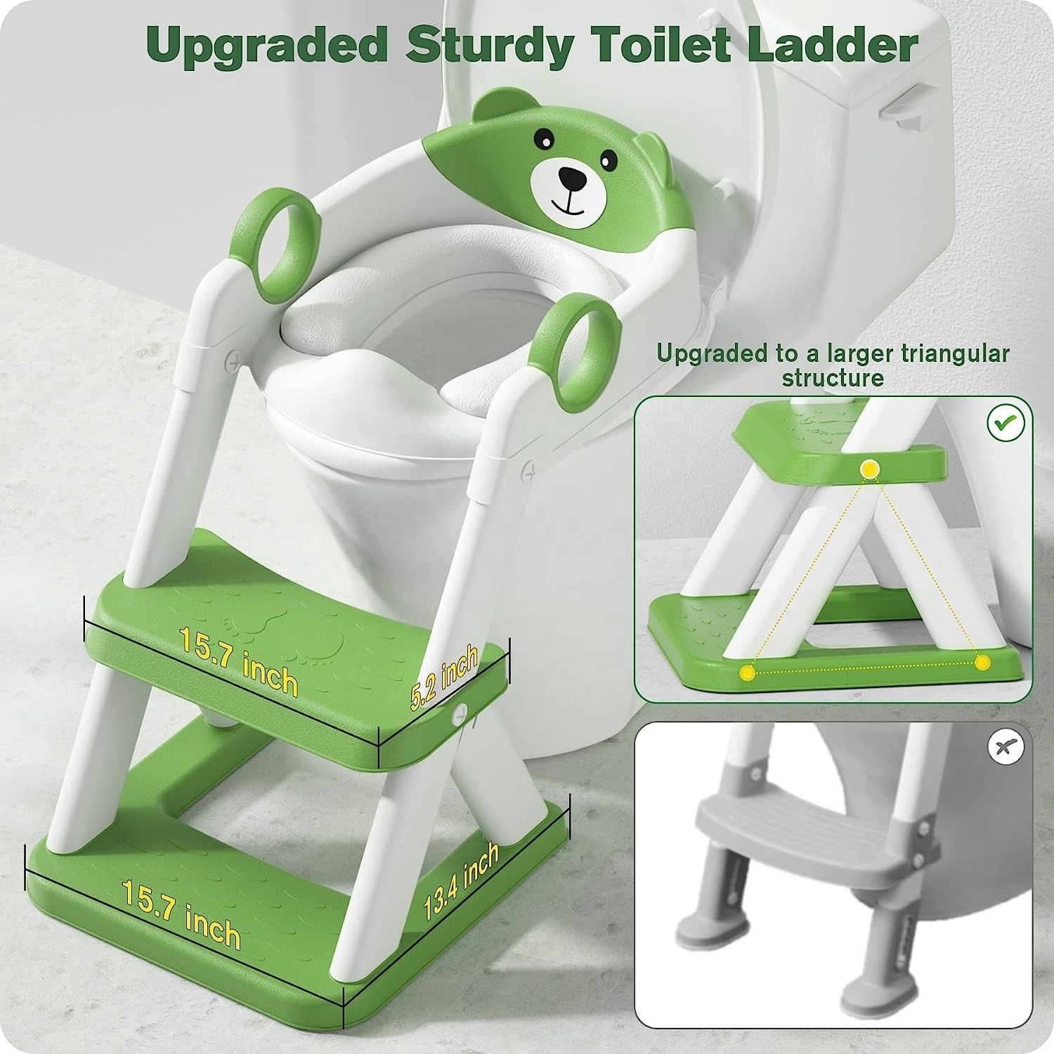 Wholesale Small Baby Toilets Ladder For Children Kids Potty Training Toilet Seat Chair With Wc Cover Step Stool 2023