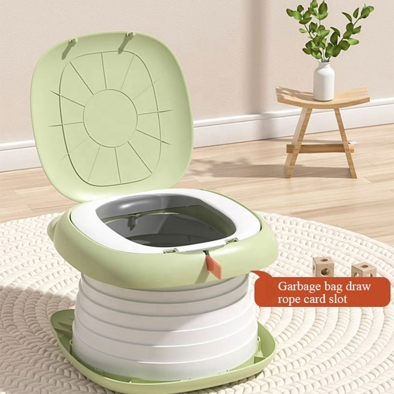 OEM Custom Wholesale Baby Toilet Folding Small Size Toilet Seat Outdoor Toilet Portable Potty Training For Kids