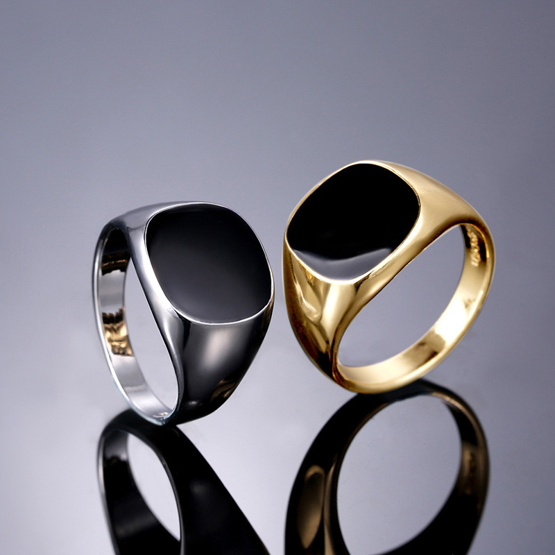 European and American Fashion Jewelry Casting Masonic Rings 18k Brass Rings For Men R100