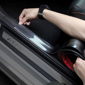 Carbon Fiber Rubber Car Bumper Door Guard