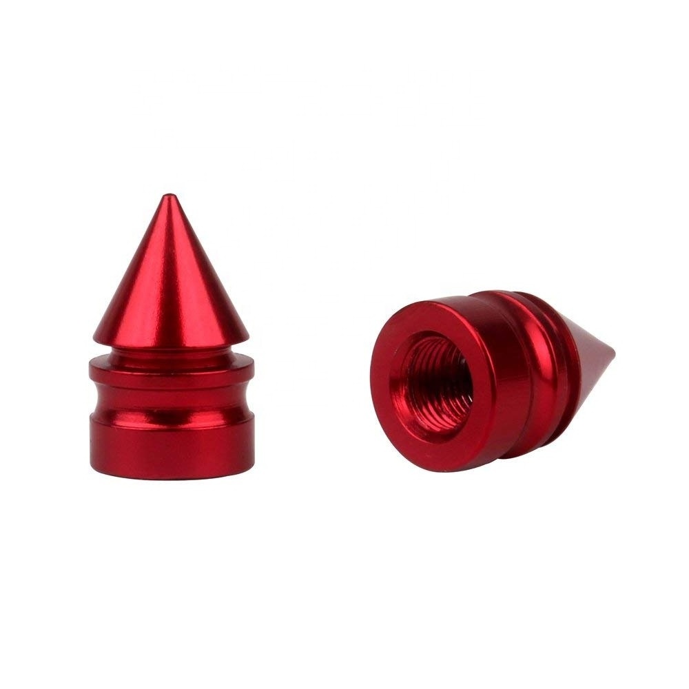 Car Tyre Valve Caps On the Wheel Tire Air Valve Stem Caps Car Trunk Bicycle Wheel Rims Valve Caps