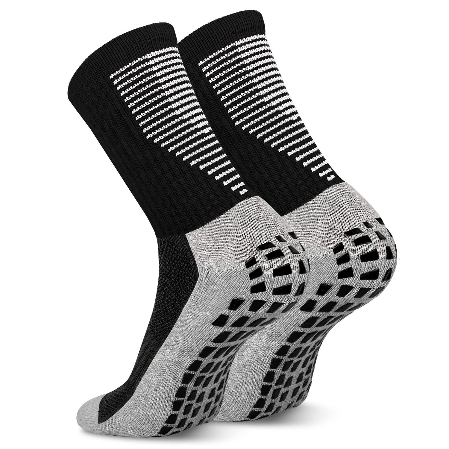 Wholesale men women custom Logo socks fashion comfortable wear resistant grip socks sports running cycling football crew socks