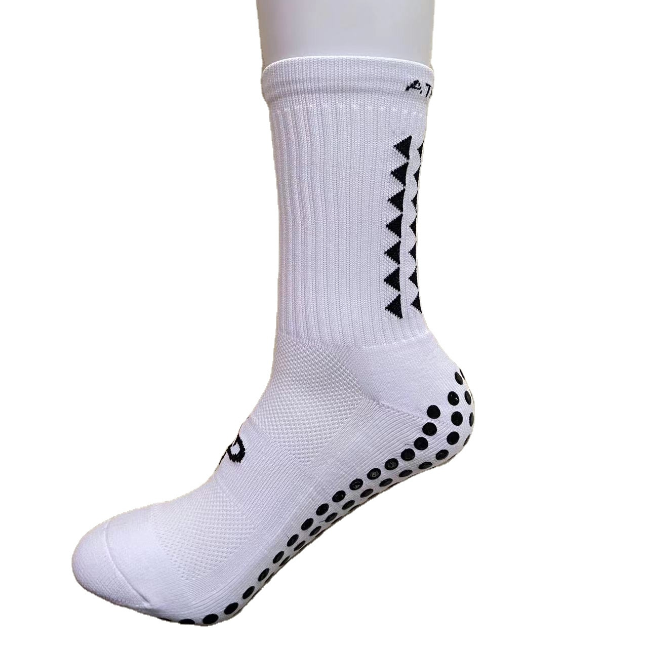 Custom Cotton Polyester Kids Children Adults Soccer Football Sock Men Women Non Slip Antislip  Grip Socks