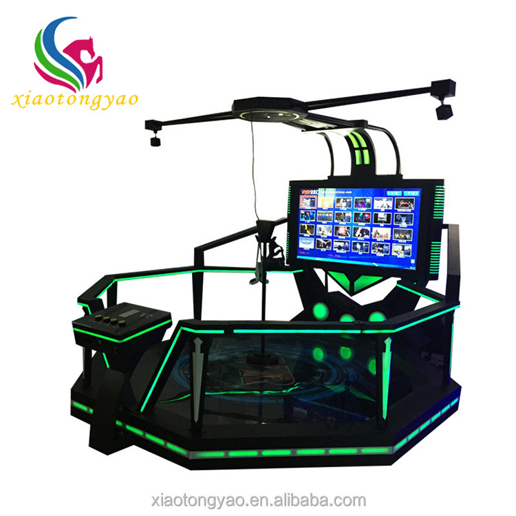 Factory price simulaltor game machine 9D VR cinema walking space virtual reality