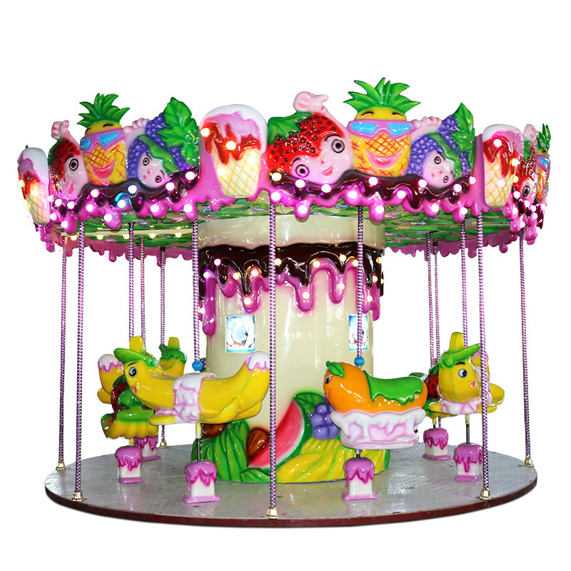 New Arrival Large Amusement Park Equipment Kids Merry Go Round 12 seats Kids Carousel Horse Rides For Sale